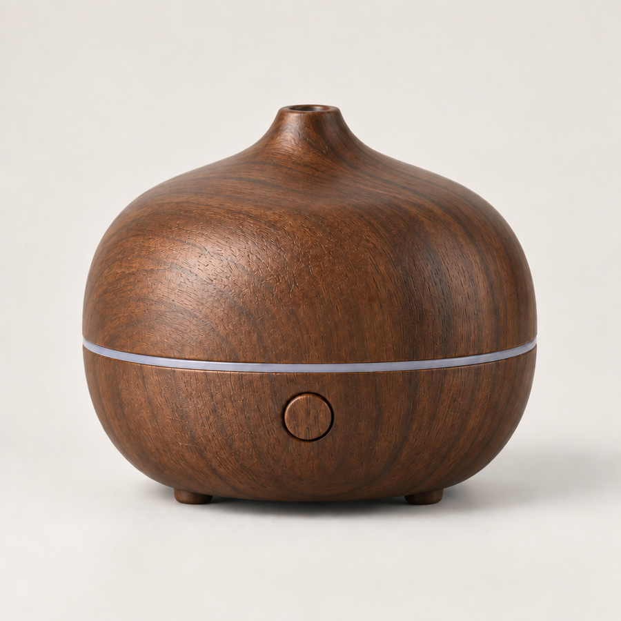 Qelmaviq™ Natural Wood Aroma Diffuser hero