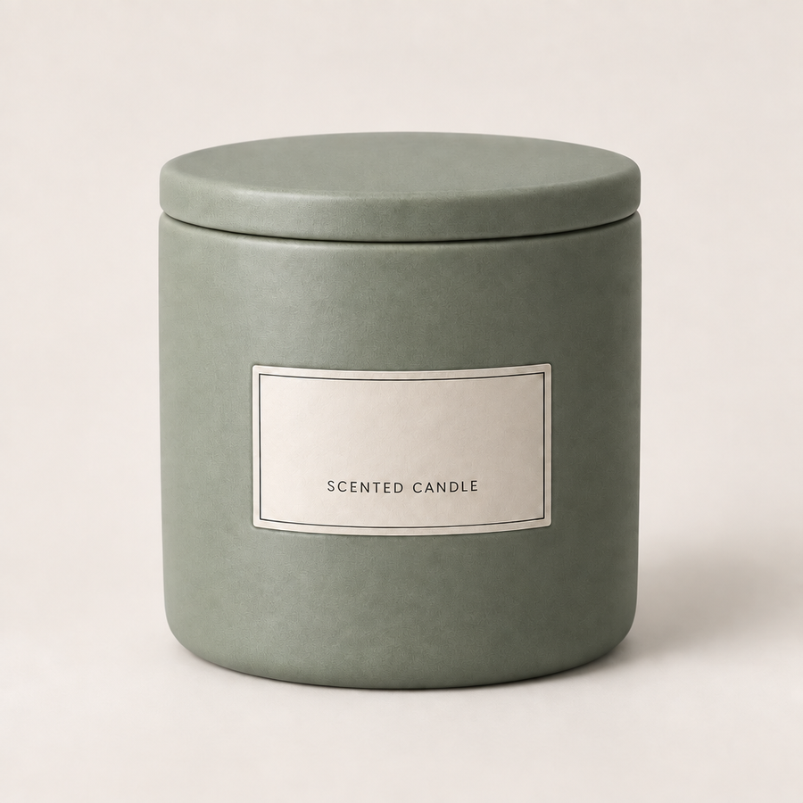 Qelmaviq™ Ceramic Jar Scented Candle hero